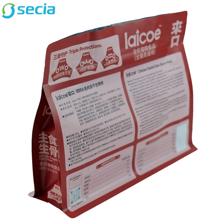 Packaging For Raw Meat With Bones For Main Meals